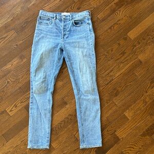 Denim Forum Yoko High-Rise Slim Jeans